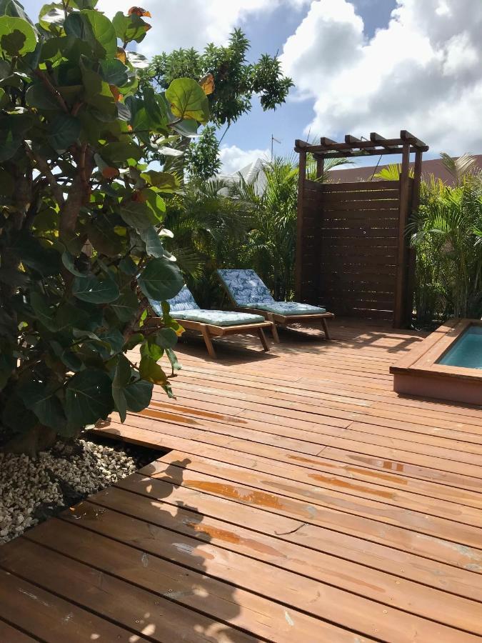 Kokogites, Bungalows Avec Piscines Privatives Сен-Франсуа Экстерьер фото