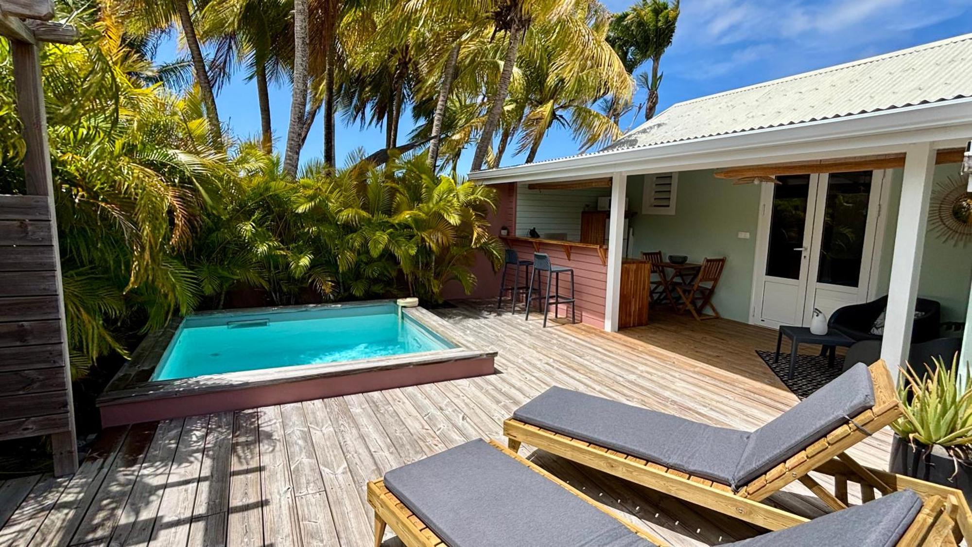 Kokogites, Bungalows Avec Piscines Privatives Сен-Франсуа Экстерьер фото