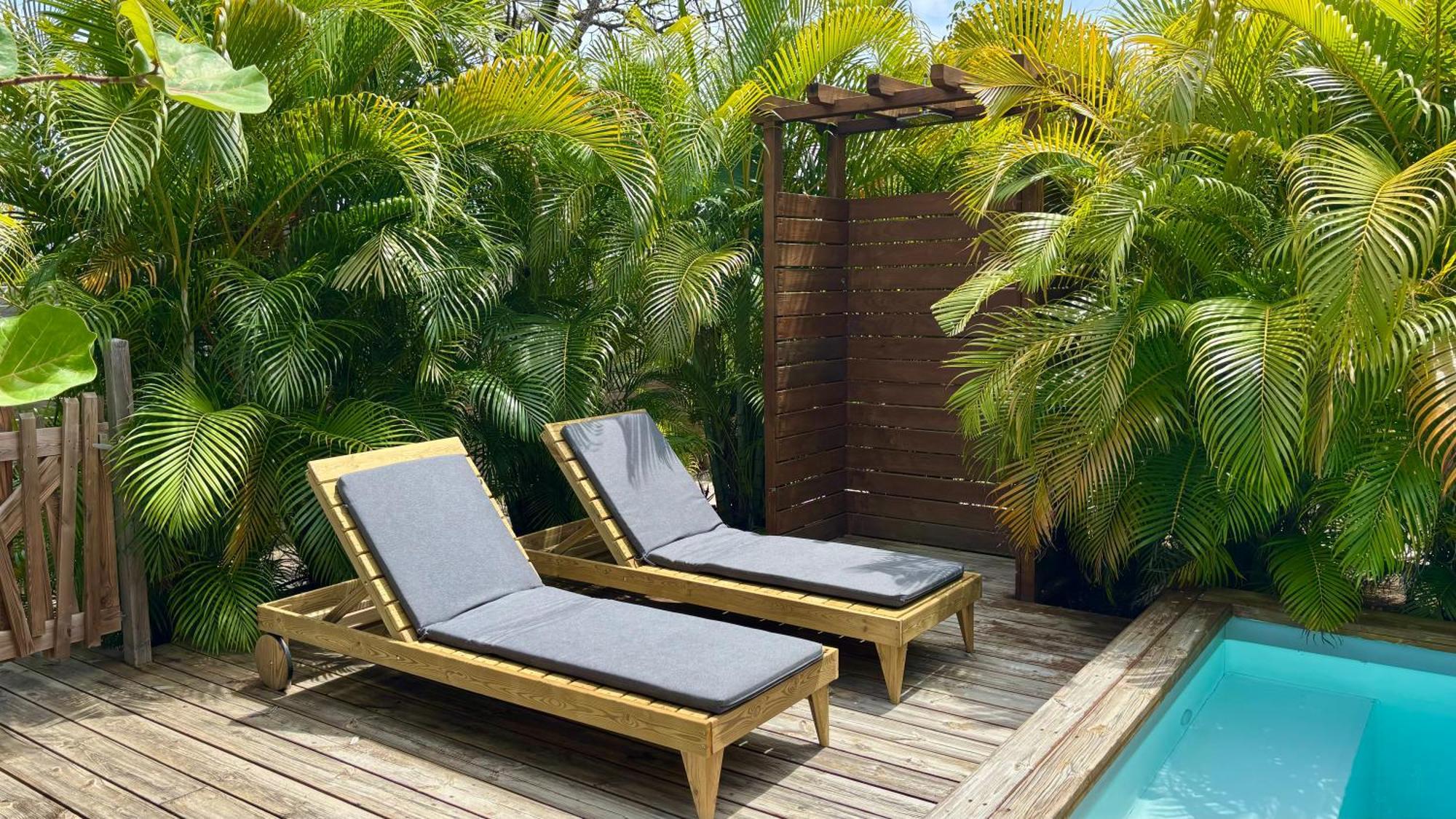 Kokogites, Bungalows Avec Piscines Privatives Сен-Франсуа Экстерьер фото